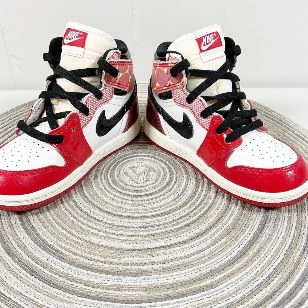 NIKE AIR JORDAN 1 RETRO HIGH OG SP TD ACROSS THE SPIDER VERSE SZ 8C DV1750-601